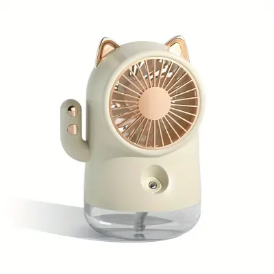 Namizni Razpršilni Ventilator, Hladilni Ventilator, Usb Razpršilni Ventilator Za Polnjenje Za Pisarno Doma Na Prostem