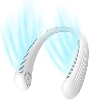 Prenosni Ventilator Za Vrat Brez Lopatic Za Polnjenje Za Potovalne Športe Na Prostem