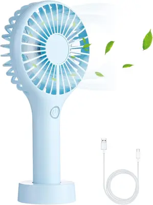 Ročni Prenosni Ventilator, Polnilna Baterija Usb