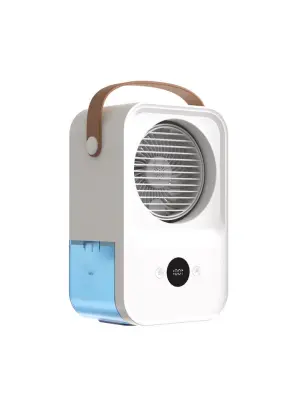 Beli Ventilator Za Hlajenje Zraka, Prenosna Klimatska Naprava, Nizkošumni Namizni Ventilator