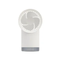 Prenosni Ventilator Klimatske Naprave, Tihi Mini Namizni Ventilator Za Domačo Pot, Spalnico In Pisarno, Bela