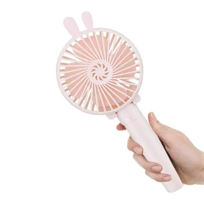 Prenosni Električni Ročni Ventilator (Roza), Primeren Za Notranjo In Zunanjo Uporabo