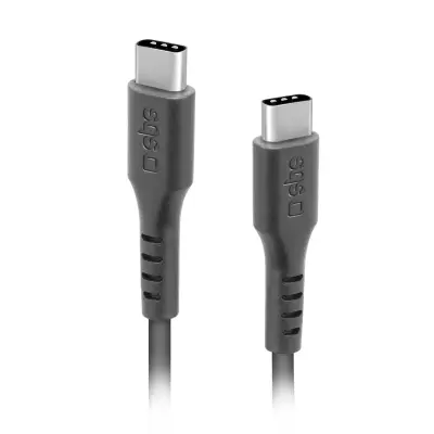 SBS TECABLETCC3M USB-C NA USB-C KABEL 3M ČRN ZA TELEFONE TABLICE