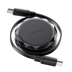 POLNILNI KABEL ACEFAST C13-03 USB-C NA USB-C 60 W REWELLED ČRN