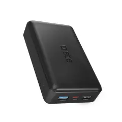 FAST CHARGE POWERBANK 20000 MAH 2 USB ČRN ZA TELEFONE IN TABLICE