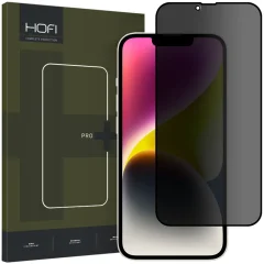HOFI ANTI SPY GLASS PRO+ STEKLO ZA PRIVATIZACIJO ZA IPHONE 13 13 PRO 14 ZASEBNOST