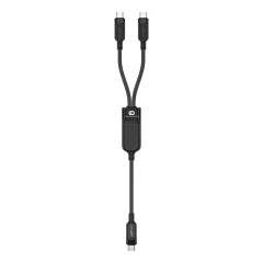 ACEFAST USB-C - USB-C KABEL 2V1 100W 480MB/S ZA POLNJENJE IN PRENOS