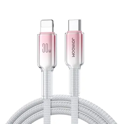 JOYROOM USB-C KABEL ZA LIGHTNING 1.2M 30W ZA IPHONE 14 13 12 11 10 BEL