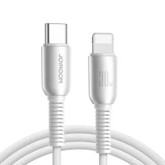 JOYROOM KABEL S-A51 30W USB-C ZA LIGHTNING 1.2M ZA IPHONE SIVA