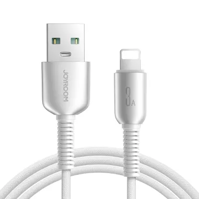 JOYROOM KABEL S-A51 VRHUNSKA SERIJA 3A USB-A NA LIGHTNING 1,2M SIVA