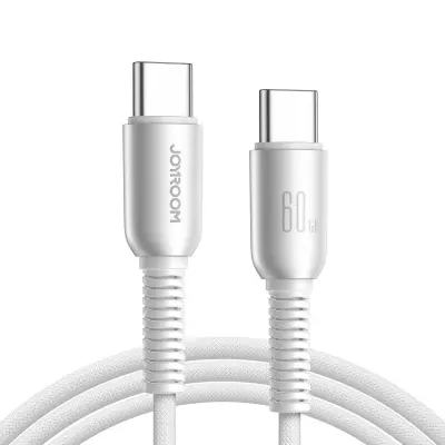 JOYROOM KABEL S-A51 VRHUNSKA SERIJA 60W USB-C NA USB-C 1,2M SIVA