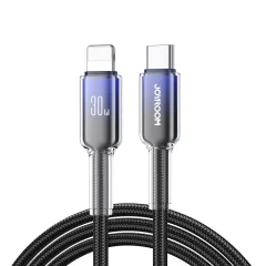 JOYROOM USB-C KABEL ZA LIGHTNING 1.2M 30W ZA IPHONE 14 13 12 11 ČRN