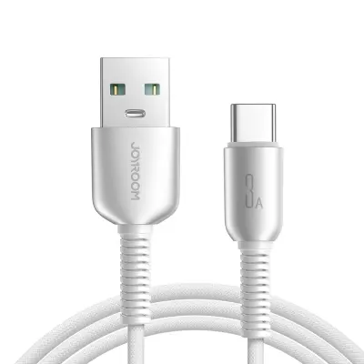 JOYROOM KABEL S-A51 3A USB-A NA USB-C 1.2M SIVA ZA TELEFONE IN TABLICE