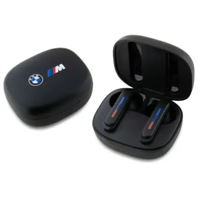 BMW BLUETOOTH TWS SLUŠALKE BMBEMIATP20LOK + DOCKING STATION BLACK