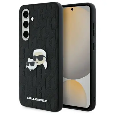 ETUI KARL LAGERFELD HARDCASE MONOGRAM ZA SAMSUNG GALAXY S24 ČRN