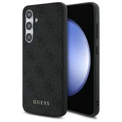 OVITEK GUESS HARDCASE 4G ZA SAMSUNG S24 FE SIVA S KOVINSKIM LOGOTIPOM