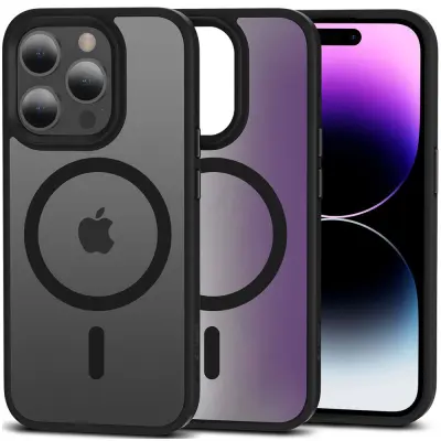 OVITEK TECH-PROTECT MAGMAT ZA MAGSAFE ZA IPHONE 15 PRO MAX MAT ČRNA