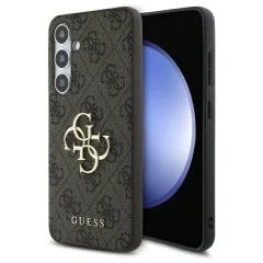 OVITEK GUESS HARDCASE 4G ZA SAMSUNG S24 FE RJAV S KOVINSKIM LOGOTIPOM