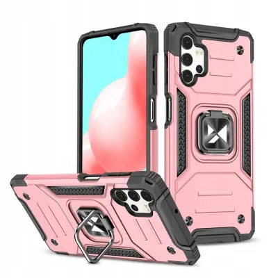 WOZINSKY OKLEPNI ETUI Z ROČAJEM ZA SAMSUNG GALAXY A33 ROSE GOLD