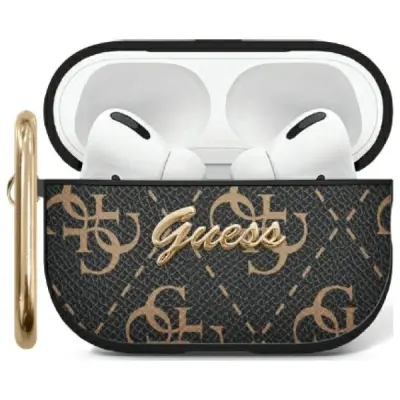 GUESS OVITEK GUA3PG4GPK ZA AIRPODS 3 BLACK BLACK 4G HOOK