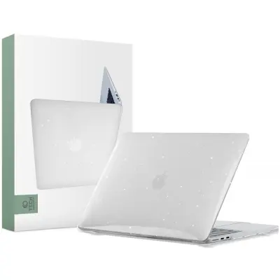 OVITEK TECH-PROTECT ZA MACBOOK AIR 13 M2 M3 2022-2024 GLITTER CLEAR