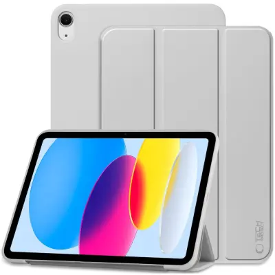 OVITEK TECH-PROTECT SMARTCASE ZA IPAD 10.9 10 2022 ZA TABLICO SIVA