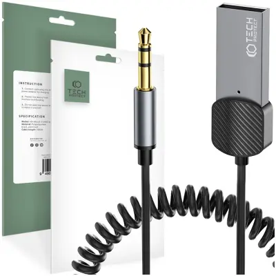TECH-PROTECT ADAPTER BLUETOOTH AUX AVDIO KABEL ZA STEREO GREY ULTRABOOST