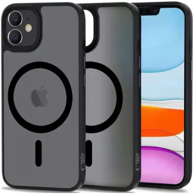 OVITEK TECH-PROTECT MAGMAT ZA MAGSAFE OVITEK ZA IPHONE 11 MAT ČRNA