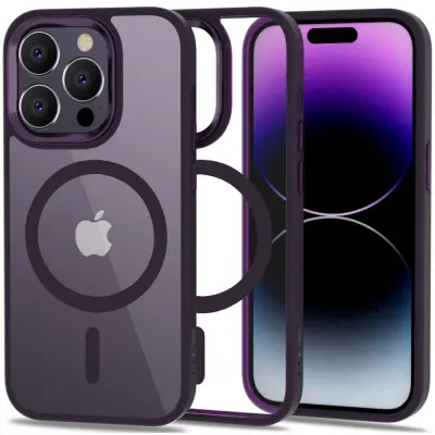 TECH-PROTECT MAGMAT ZA OVITEK MAGSAFE ZA IPHONE 14 PRO DEEP PURPLE/CLEAR