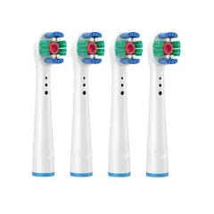 Ultrasonic nastavki 3D white s tehnologijo CleanMaximiser za Oral-B , 4kosi