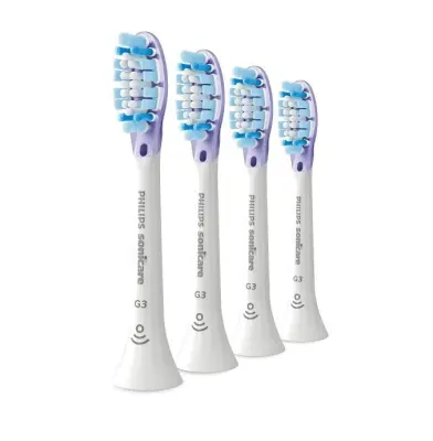 Philips Sonicare™ G3 Premium Gum Care nastavki, 4 kosi, beli HX9054/17