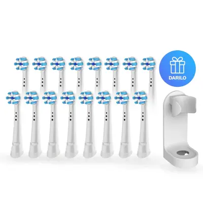 Ultrasonic Ultra-Pack nastavki za Oral-B Ultimate Clean, 16 kosov, beli+ DARILO