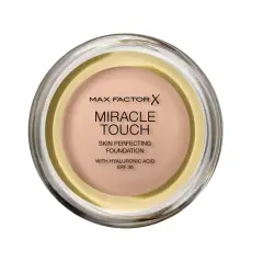 Max Factor Miracle Touch kremna podlaga za popolno polt v odtenku Creamy Ivory, 11.5g