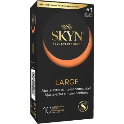 SKYN - VELIK KONDOMI Z EXTRA FIT 10 ENOT