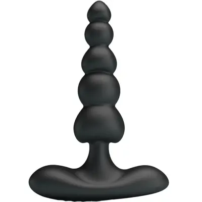 PRETTY LOVE - SIDNEY ANALNI VIBRATOR 10 VIBRACIJ ČRN