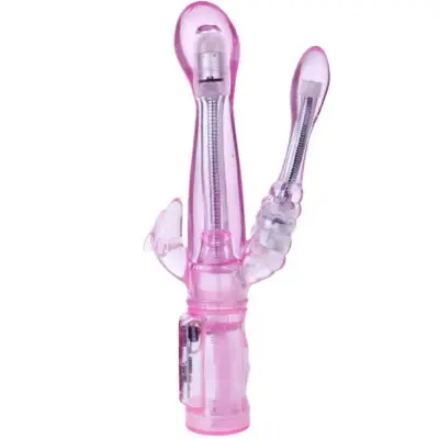 BAILE - FLEKSIBILNI VIBRATOR Z ANALNIM STIMULATORJEM
