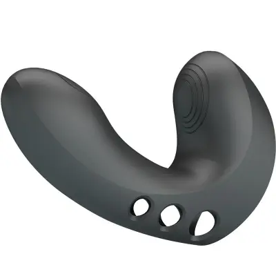 PRETTY LOVE - PRSTNI VIBRATOR CAMELIA 7 VIBRACIJE ČRN