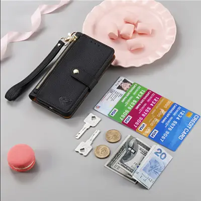 Usnjeno ohišje za Xiaomi - Elegantna zaščita, črna   Model 6