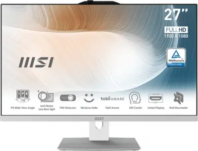 MSI Modern AM272P 12M- 1200XEU/27''/i5/8GB/500GB vse v enem računalnik