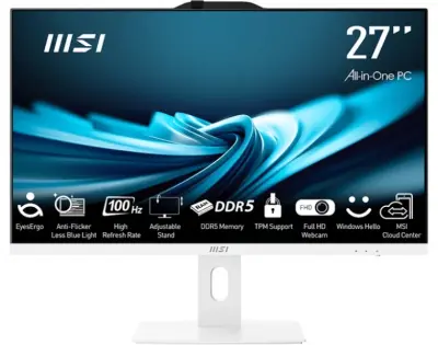 MSI PRO AP272P 14M-887XEU 27''/i7/16GB/1TB SSD/W11P vse v enem računalnik