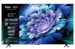 TCL 65C69K 4K QD-Mini LED, Google TV, 144Hz, Onkyo zvok z Dolby Atmos, TV sprejemnik