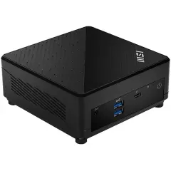 MSI Cubi 5 Mini desktop PC 12M-262BEU i3 / WiFi 6E + BT 5.3 / 1Gbps + 2.5Gbps / black nettop barebone računalnik