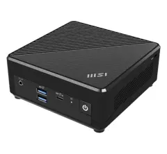 MSI Cubi N ADL S-226BEU Mini desktop PC Intel N200 / WiFi 5 + BT 5.0 / 2x1Gbps / black barebone nettop računalnik