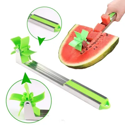 Nož Za Lubenice, Nož Za Lubenice Iz Nerjavečega Jekla, Rezalnik Sadja Za Melone, Mlinček In Rezalnik Za Lubenice