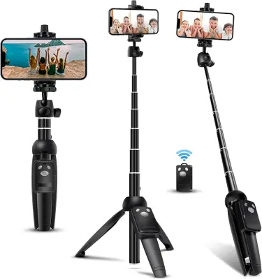 Bluehorn 42" stativ za selfie palico z brezžičnim daljinskim upravljalnikom