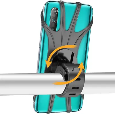 Univerzalno Držalo Za Telefon Za Kolo In Motorno Kolo 360° Vrtljivo Držalo Za Telefon Za Motorno Kolo Držalo Za Telefon Za Kolo