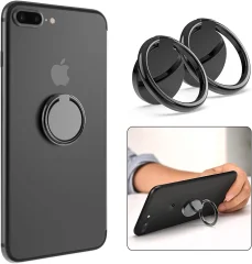 Kovinski Prstan Za Telefon [2 Paketa] Stojalo Za Držalo Za Telefonski Prstan Za Iphone 11 Pro/Max/Xr, Samsung S10 / S9