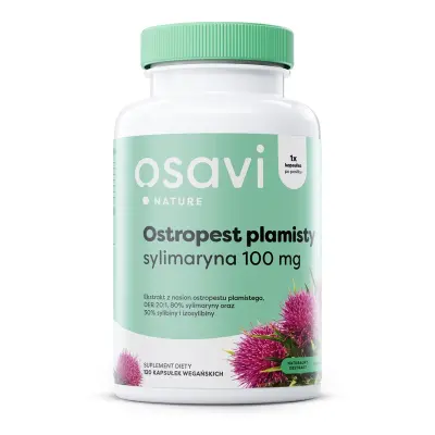 Osavi Pegaste Pegasti Badelj + Silimarin 100mg, 120 kapsul