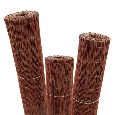 Podloga iz vrbe Aquagart 20m x 80 cm I Zaslon za zasebnost Willow Naravni zaslon za zasebnost za vrt