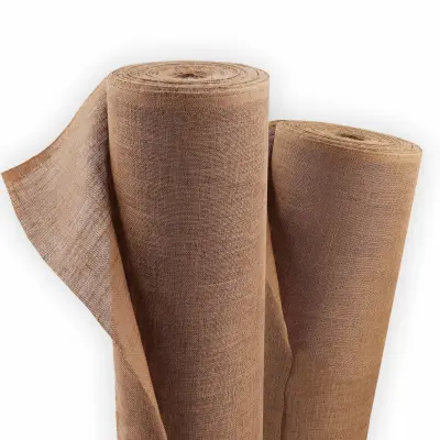 55 m x 1 m tkanina iz jute 305 g/m² zastirka iz jute vrtna juta tkanina iz jute vrečevina trak iz jute